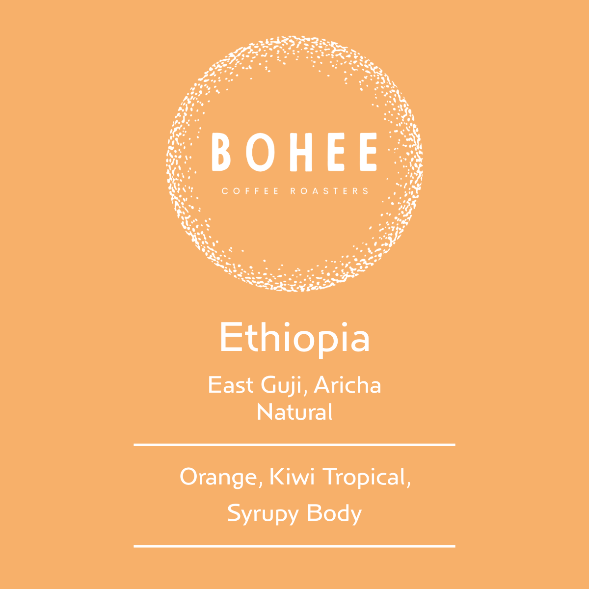Ethiopia Guji, Muje Mesina, Natural