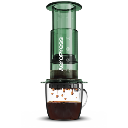 AeroPress Clear Green & Coffee Bundle