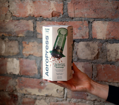 AeroPress Clear Green & Coffee Bundle