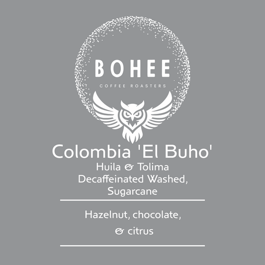 Decaf: El Buho Colombia, Huila & Cauca